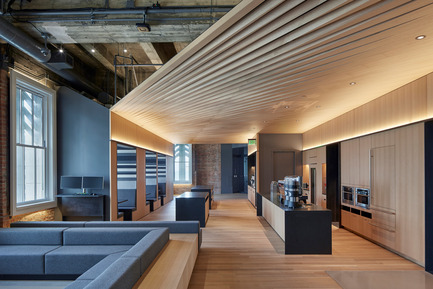 Dossier de presse | 1187-04 - Communiqué de presse | AIASF Announces the Honorees of the 2016 Design Awards Program - American Institute of Architects, San Francisco Chapter (AIA SF) - Architecture commerciale - Interior Architecture Honor Award / Bloomberg Tech Hub by&nbsp;IwamotoScott Architecture - San Francisco, CA  - Crédit photo :  Bruce Damonte&nbsp;Photography