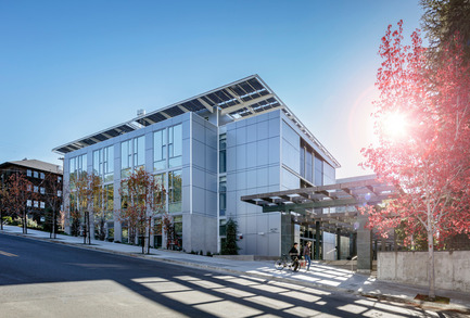 Dossier de presse | 1187-04 - Communiqué de presse | AIASF Announces the Honorees of the 2016 Design Awards Program - American Institute of Architects, San Francisco Chapter (AIA SF) - Architecture commerciale - Special Commendation - Sustainability / Jacobs Institute for Design Innovation by Leddy Maytum Stacy Architects&nbsp;- Berkeley, CA<br>  - Crédit photo :  &nbsp;Tim Griffith Architectural Photographer<br>  