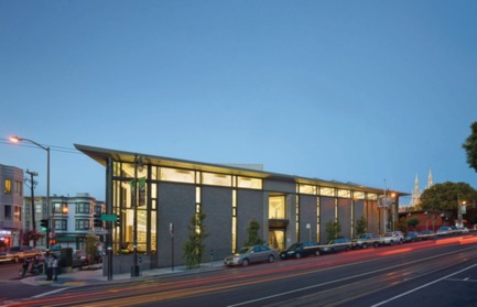 Dossier de presse | 1187-04 - Communiqué de presse | AIASF Announces the Honorees of the 2016 Design Awards Program - American Institute of Architects, San Francisco Chapter (AIA SF) - Architecture commerciale -  Architecture Merit Award /&nbsp;North Beach Branch Library by&nbsp;LEDDY MAYTUM STACY Architects - San Francisco, CA  - Crédit photo : Bruce Damonte&nbsp;Photography