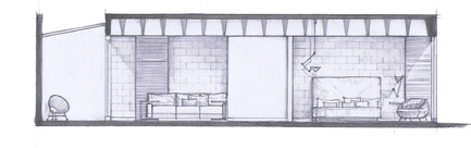 Dossier de presse | 1825-03 - Communiqué de presse | Hegel Apartment - Arqmov Workshop - Design d’intérieur résidentiel - Section B - Crédit photo : ARQMOV WORKSHOP