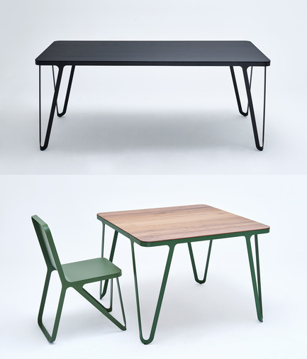 Press kit | 2034-01 - Press release | NEO/CRAFT set to open Berlin showroom following award-winning debut year - NEO/CRAFT - Product - Loop Table &amp; Loop Chair by Sebastian Scherer for NEO/CRAFT - Photo credit: Tobias Wirth