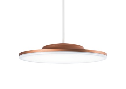Dossier de presse | 1659-02 - Communiqué de presse | Zumtobel Honoured With Three Red Dot Awards - Zumtobel Lighting GmbH - Architecture commerciale - The CAELA LED luminaire family is characterised by an innovative, slim design and two different kinds of light distribution - seen here as a pendant version.  - Crédit photo : Zumtobel