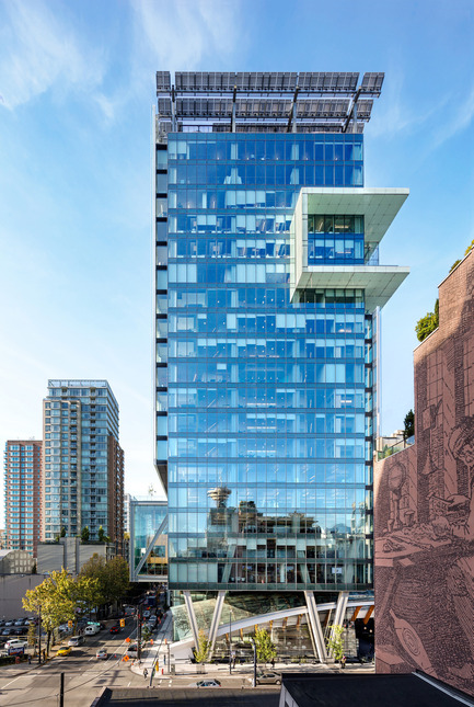 Dossier de presse | 2106-01 - Communiqué de presse | Henriquez Partners Architects Wins a Prestigious Architizer A+Award - Henriquez Partners Architects - Architecture commerciale - Telus Garden in Vancouver, Canada - Crédit photo : Ed White