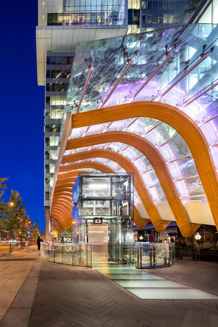 Dossier de presse | 2106-01 - Communiqué de presse | Henriquez Partners Architects Wins a Prestigious Architizer A+Award - Henriquez Partners Architects - Architecture commerciale - Telus Garden in Vancouver, Canada - Crédit photo : Ed White