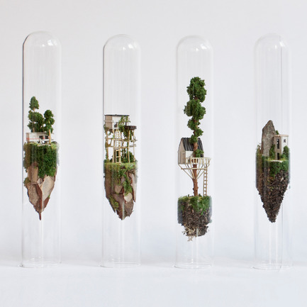 Press kit | 902-07 - Press release | A’ Design Awards 2016 Winners Announced - A' Design Award and Competition - Residential Architecture - Micro Matter Miniature Sculptures in Glass Test Tubes&nbsp; - Photo credit: Rosa de Jong
