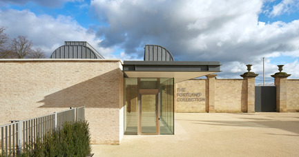 Press kit | 1164-01 - Press release | The Harley Gallery - Hugh Broughton Architects - Art - Entrance to the Harley Gallery, Welbeck Estate, a purpose-built gallery space housing The Portland Collection<br> - Photo credit: Hufton+Crow