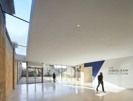 Press kit | 1164-01 - Press release | The Harley Gallery - Hugh Broughton Architects - Art - The entrance to The Harley Gallery, Welbeck Estate<br> - Photo credit: Hufton+Crow