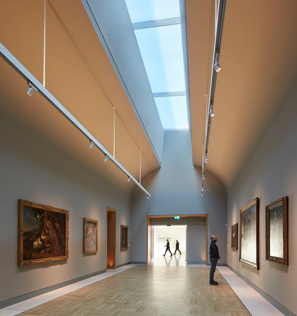 Press kit | 1164-01 - Press release | The Harley Gallery - Hugh Broughton Architects - Art - The Long Gallery, The Harley Gallery, Welbeck Estate  - Photo credit: Hufton+Crow