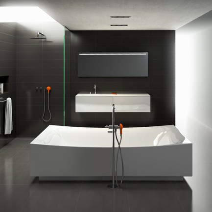 Dossier de presse | 2103-01 - Communiqué de presse | Red Dot Design Award Best of the Best: Special recognition for exceptional quality - Clou - Design d’intérieur résidentiel - Clou - Hammock bathroom 08 - Crédit photo : Clou bv.