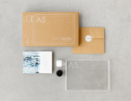 Press kit | 2102-01 - Press release | memobottle | A'Design Award Gold Winner - memobottle - Industrial Design - memobottle&nbsp; - Photo credit: Tarin Grey