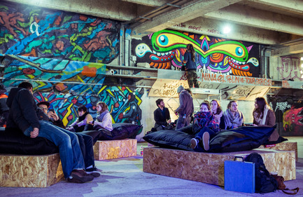 Press kit | 1969-02 - Press release | Chromatic makes stop at the Old Port of Montreal for its 7th edition - Chromatic Festival - Art - Chromatic Paris 2015, Cité de la mode et du Design - Photo credit: Bruno Destombes