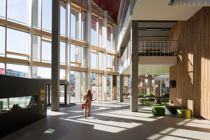 Dossier de presse | 2127-01 - Communiqué de presse | South Harbour School by JJW Architects wins WAN Education Award - JJW Architects - Architecture institutionnelle -  South Harbour School 08 - Crédit photo : Torben Eskerod
