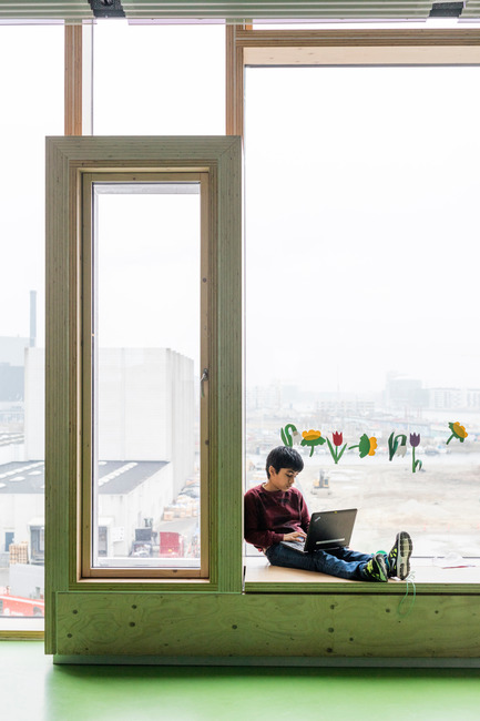 Dossier de presse | 2127-01 - Communiqué de presse | South Harbour School by JJW Architects wins WAN Education Award - JJW Architects - Architecture institutionnelle -  South Harbour School 11  - Crédit photo : Torben Eskerod