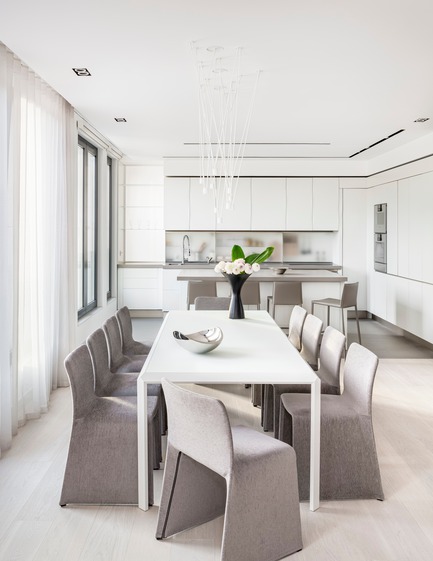 Press kit | 2147-01 - Press release | Penthouse on the Park - KNOF design - Residential Interior Design - Photo credit: Assen Emilov
