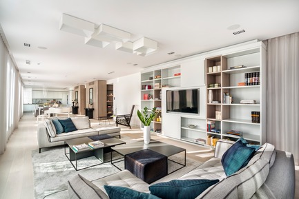 Press kit | 2147-01 - Press release | Penthouse on the Park - KNOF design - Residential Interior Design - Photo credit: Assen Emilov