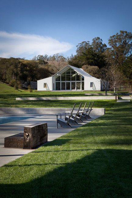 Dossier de presse | 2146-01 - Communiqué de presse | Hupomone Ranch - Turnbull Griffin Haesloop - Architecture résidentielle - Crédit photo : © David Wakely