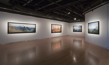Press kit | 1094-01 - Press release | Solo exposition - L'écorce du temps - Alexandre Masino - Event + Exhibition - L'écorce du temps, vue d’intallation  - Photo credit: Richard-Max Tremblay