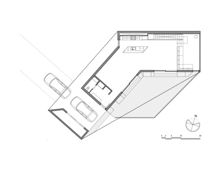 Press kit | 880-09 - Press release | Nook Residence - MU Architecture - Residential Architecture - Ground-Floor plan - Photo credit: MU Architecture