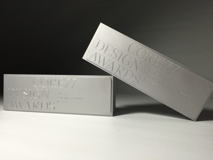 Press kit | 2048-02 - Press release | 2016 Core77 Design Awards Honoree Results Revealed - Core77 Design Awards - Competition - Trophy - Photo credit: Core77