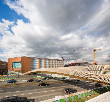 Press kit | 2042-02 - Press release | The Claude Bernard overpass - DVVD architecture, design and engineering agency - Landscape Architecture - Photo credit: Luc Boegly
