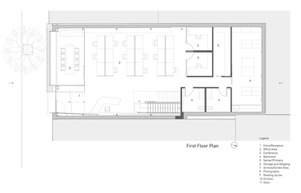Dossier de presse | 1891-02 - Communiqué de presse | Hybrid Design - Terry & Terry Architecture - Architecture commerciale - first/ground floor plan - Crédit photo : Terry.Terry Architecture