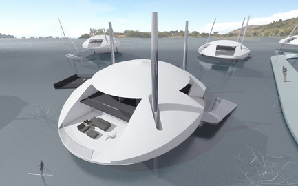 Dossier de presse | 1891-03 - Communiqué de presse | Tidal House - Terry & Terry Architecture - Architecture résidentielle - view from above - Crédit photo : Terry.Terry Architecture