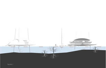Dossier de presse | 1891-03 - Communiqué de presse | Tidal House - Terry & Terry Architecture - Architecture résidentielle - section 1 - Crédit photo : Terry.Terry Architecture