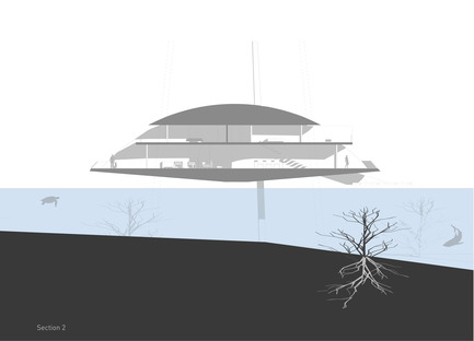 Dossier de presse | 1891-03 - Communiqué de presse | Tidal House - Terry & Terry Architecture - Architecture résidentielle - section 2 - Crédit photo : Terry.Terry Architecture