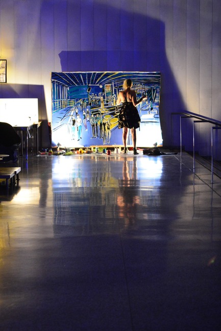 Press kit | 1093-01 - Press release | Live Art-Multimedia-Interaction - La Fondation BBCM - Event + Exhibition - Photo credit: Bob Hendrix