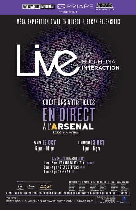 Press kit | 1093-01 - Press release | Live Art-Multimedia-Interaction - La Fondation BBCM - Event + Exhibition - Photo credit: Sébastien Champage