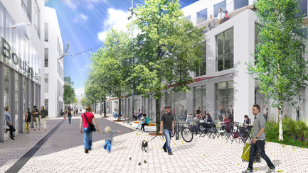 Press kit | 952-09 - Press release | National Urban Design Award for the urban design plan of the Technopôle Angus – Phase II project - Provencher_Roy - Urban Design - Photo credit: Provencher_Roy