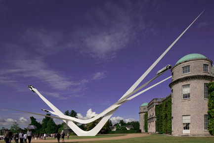 Press kit | 1022-04 - Press release | BMW Centenary Sculpture Goodwood Festival of Speed 2016 - Gerry Judah - Art - Photo credit: David Barbour
