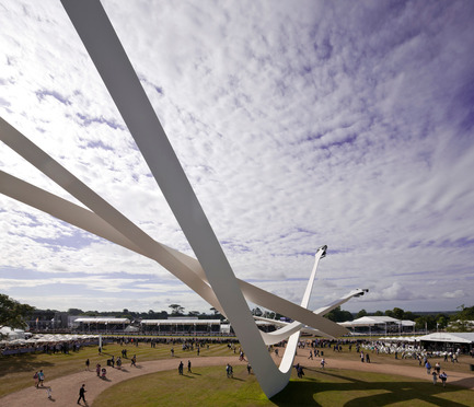 Press kit | 1022-04 - Press release | BMW Centenary Sculpture Goodwood Festival of Speed 2016 - Gerry Judah - Art - Photo credit: David Barbour
