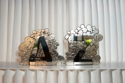 Press kit | 809-18 - Press release | Azure Reveals the Winners of the Sixth Annual AZ Awards - Azure Magazine - Competition - The 2016 AZ Awards Trophy, designed by Omer Arbel - Photo credit: Azure