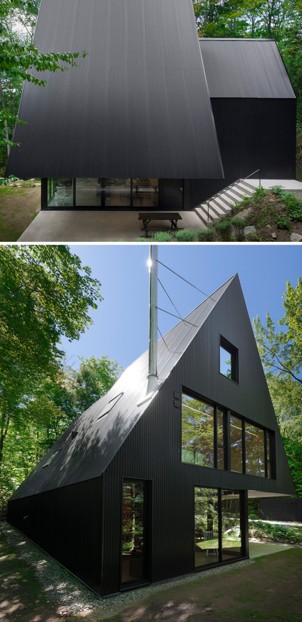 Dossier de presse | 1010-04 - Communiqué de presse | FAHOUSE - Studio Jean Verville architectes - Architecture résidentielle - Crédit photo : Maxime Brouillet