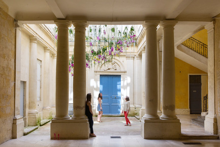 Dossier de presse | 982-30 - Communiqué de presse | Festival des Architectures Vives 2016 - Montpellier et La Grande Motte - Association Champ Libre - Festival des Architectures Vives (FAV) - Design urbain - GreenOvation&nbsp;<br>Pauline Marquet, Claire Chrestia et Sibylle Jaubert - Crédit photo : Paul KOZLOWSKI ©photoarchitecture.com<br>Site&nbsp;: http://photoarchitecture.com