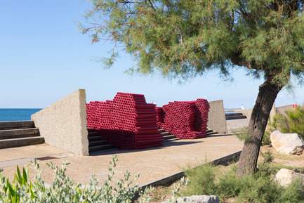 Dossier de presse | 982-30 - Communiqué de presse | Festival des Architectures Vives 2016 - Montpellier et La Grande Motte - Association Champ Libre - Festival des Architectures Vives (FAV) - Design urbain - In Over All<br>Pierre-Alexandre Marc - Crédit photo : Paul KOZLOWSKI ©photoarchitecture.com<br>Site&nbsp;: http://photoarchitecture.com