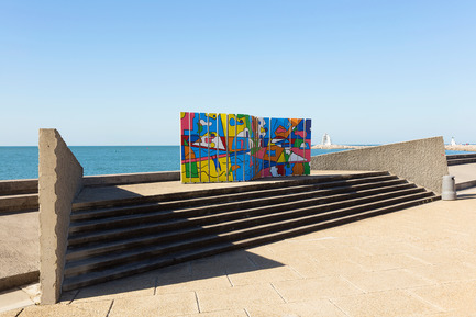 Dossier de presse | 982-30 - Communiqué de presse | Festival des Architectures Vives 2016 - Montpellier et La Grande Motte - Association Champ Libre - Festival des Architectures Vives (FAV) - Design urbain - Reversible<br>Colectivo Concentrico - Rocío García Samaniego, Teresa Elías Valer, Irene Fernández Garijo, María Pérez Pérez, Israel Martín Herrero, Belen Llanos Pérez, Beatriz Estefania Gutierrez sous la coordination de Javier Peña Ibañez et Cristina Algarra (de FRESArchitecture). - Crédit photo : Paul KOZLOWSKI ©photoarchitecture.com<br>Site&nbsp;: http://photoarchitecture.com