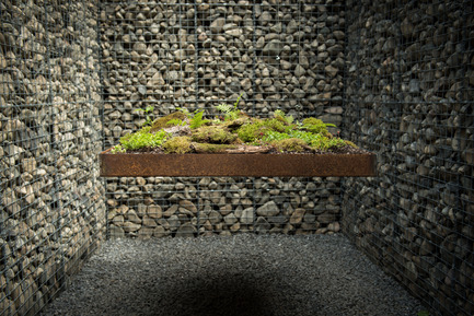 Press kit | 837-16 - Press release | Opening of the 17th International Garden Festival - International Garden Festival / Reford Gardens - Landscape Architecture -  LE CAVEAU by Christian Poules,&nbsp;Basel, Switzerland&nbsp;  - Photo credit: Martin Bond