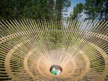 Press kit | 837-16 - Press release | Opening of the 17th International Garden Festival - International Garden Festival / Reford Gardens - Landscape Architecture - CYCLOPS by Craig Chapple,  Phoenix, Arizona,&nbsp;United States - Photo credit: Martin Bond