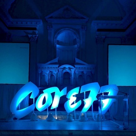 Press kit | 2048-03 - Press release | 3rd Annual Core77 Conference Tickets Now Available - Core77 - Industrial Design - 2015 Core77 Conference - Speaker Stage - Photo credit: Core77