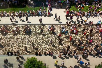 Dossier de presse | 1010-05 - Communiqué de presse | "DANCE FLOOR" par Jean Verville architecte au Musée des beaux-Arts de Montréal - Jean Verville architecte - Art - Crédit photo :  Maxime Brouillet 