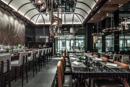 Dossier de presse | 1080-02 - Communiqué de presse | International Awards shortlist announced - INSIDE: World Festival of Interiors - Concours - Ammo Bar + Restaurant, Hong Kong<br>by WANG