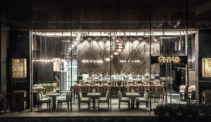 Dossier de presse | 1080-02 - Communiqué de presse | International Awards shortlist announced - INSIDE: World Festival of Interiors - Concours - Ammo Bar + Restaurant, Hong Kong<br>by WANG