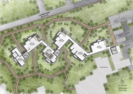 Dossier de presse | 1432-01 - Communiqué de presse | Studios 18 - Sanjay Puri Architects - Architecture résidentielle - SITE PLAN - Crédit photo : Sanjay Puri Architects