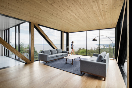 Press kit | 1317-02 - Press release | The "Blanche" Chalet - ACDF Architecture - Residential Architecture - Photo credit: Adrien Williams