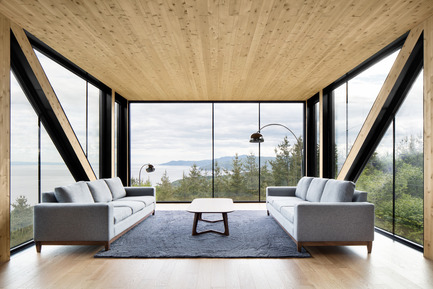 Press kit | 1317-02 - Press release | The "Blanche" Chalet - ACDF Architecture - Residential Architecture - Photo credit: Adrien Williams