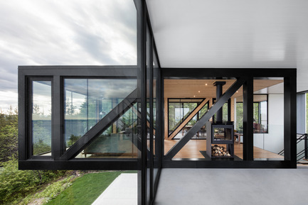 Press kit | 1317-02 - Press release | The "Blanche" Chalet - ACDF Architecture - Residential Architecture - Photo credit: Adrien Williams