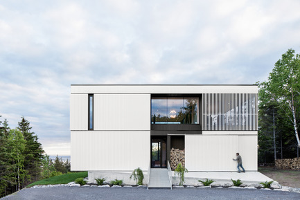 Press kit | 1317-02 - Press release | The "Blanche" Chalet - ACDF Architecture - Residential Architecture - Photo credit: Adrien Williams