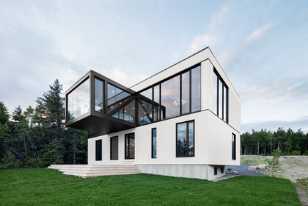Press kit | 1317-02 - Press release | The "Blanche" Chalet - ACDF Architecture - Residential Architecture - Photo credit: Adrien Williams